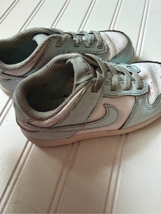 Nike Other - Nike Kids Mint Green and White Low-Top Sneakers